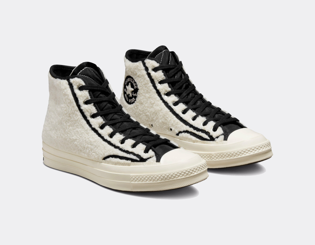 Giày Converse Chuck 70 High 'Sherpa Egret' 172006C - Ảnh 3