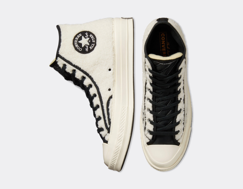 Giày Converse Chuck 70 High 'Sherpa Egret' 172006C - Ảnh 4