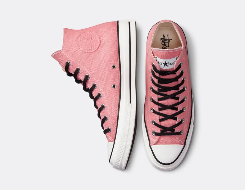 Giày Converse x Stussy Chuck 70 High 'Plumeria' A02052C - Ảnh 8