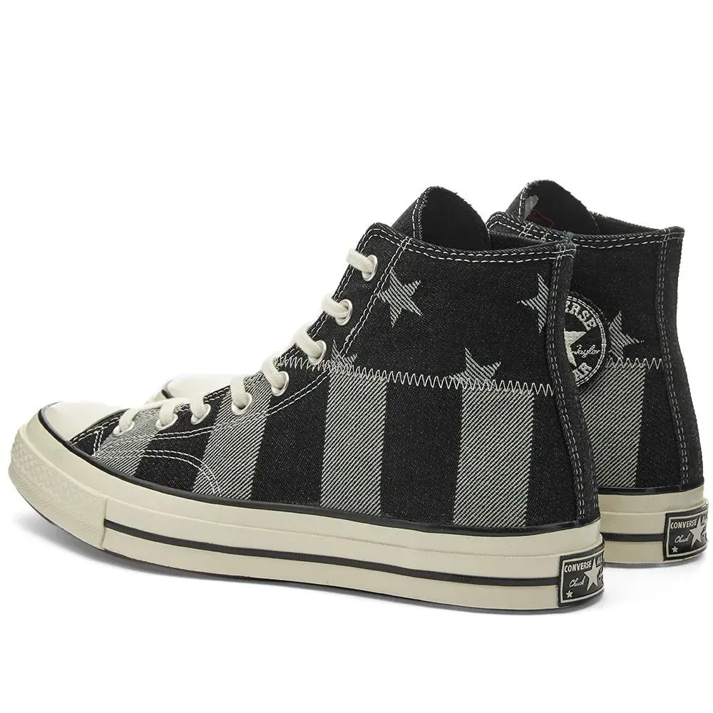 Giày Converse Chuck 70 High 'Stars Stripes Denim' 167709C - Ảnh 3