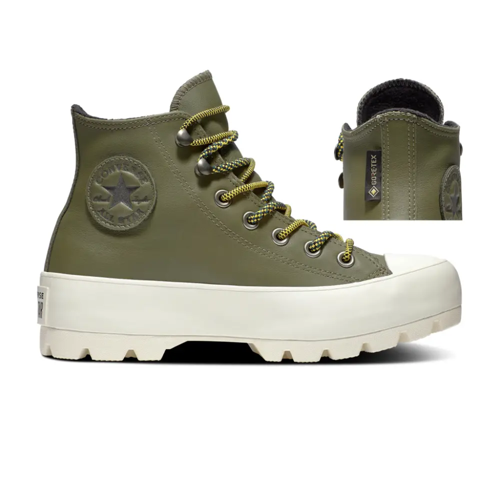 Alternative view of Giày Converse Chuck Taylor All Star Lugged Moss Green 566154C