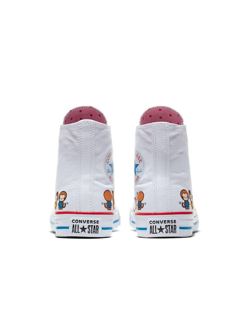 Giày Converse Hello Kitty x Chuck Taylor All Star Canvas Hi 'White' 162944C - Ảnh 3