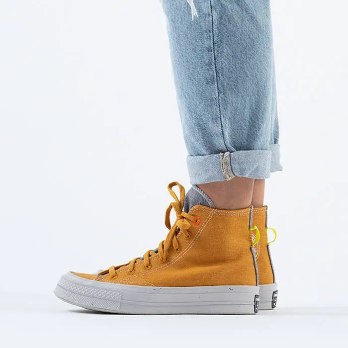Giày Converse Chuck 70 Renew High 'Safron Yellow' 168615C - Ảnh 4