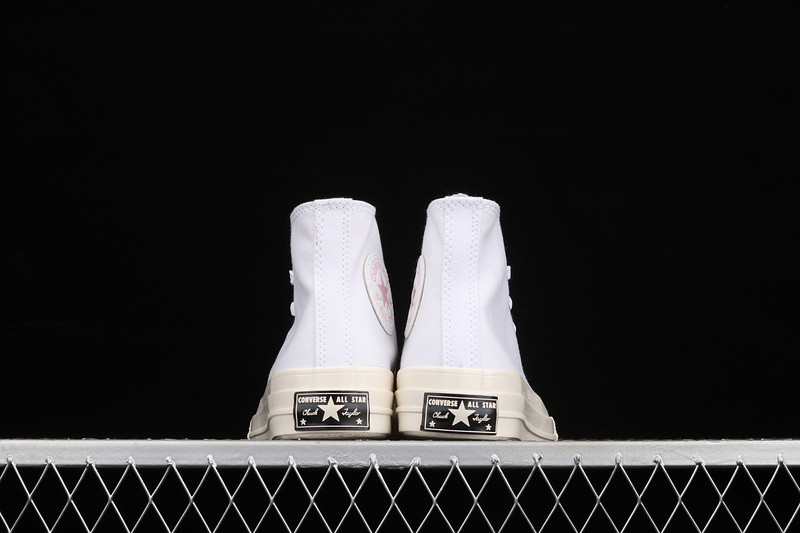 Giày Converse Chuck 70 Hi Taylor 'White Pink' 170621C - Ảnh 4