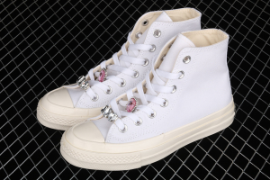 Alternative view of Giày Converse Chuck 70 Hi Taylor 'White Pink' 170621C