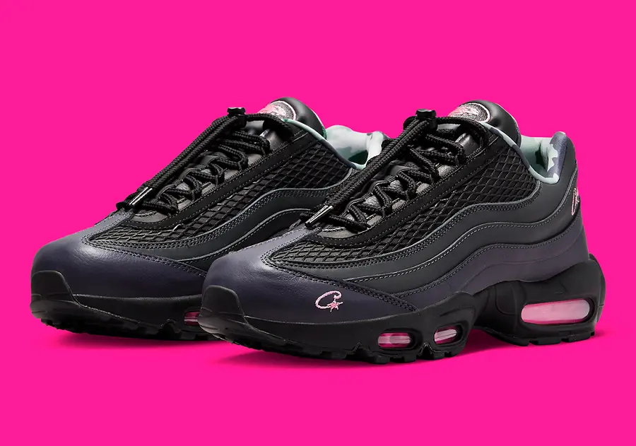Giày Nike Air Max 95 SP x Corteiz 'Pink Beam' FB2709-001 - Ảnh 5