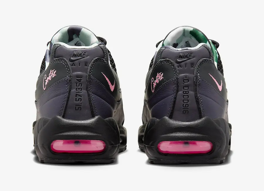 Giày Nike Air Max 95 SP x Corteiz 'Pink Beam' FB2709-001 - Ảnh 4