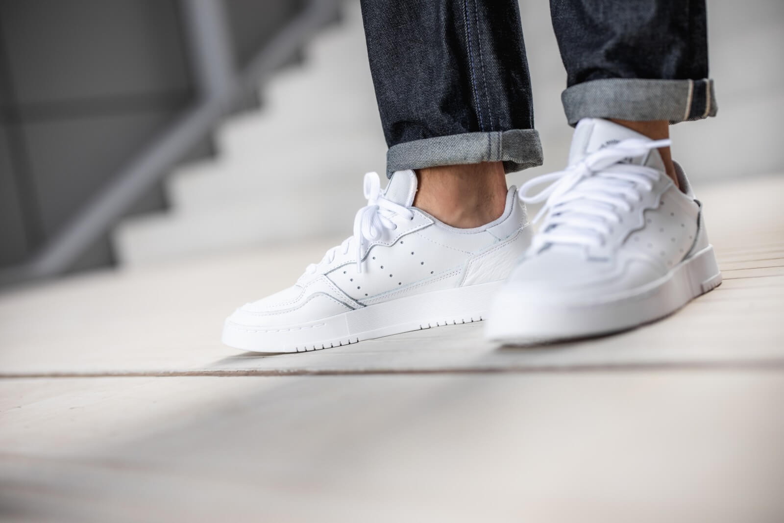 Giày Adidas Supercourt 'Cloud White' EE6037 - Ảnh 4