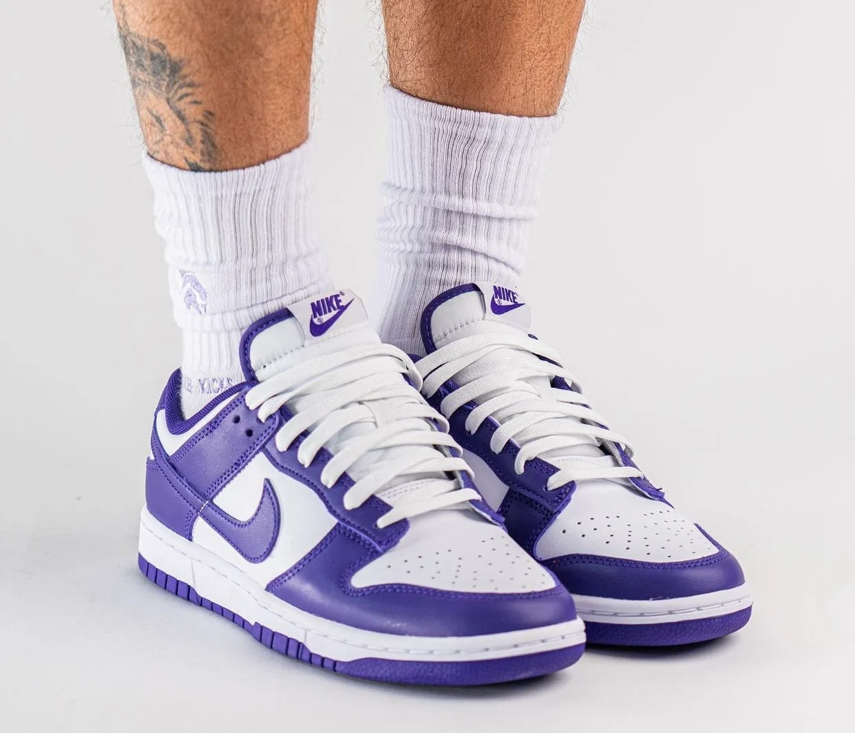 Giày Nike Dunk Low "Court Purple" DD1391-104 - Ảnh 3