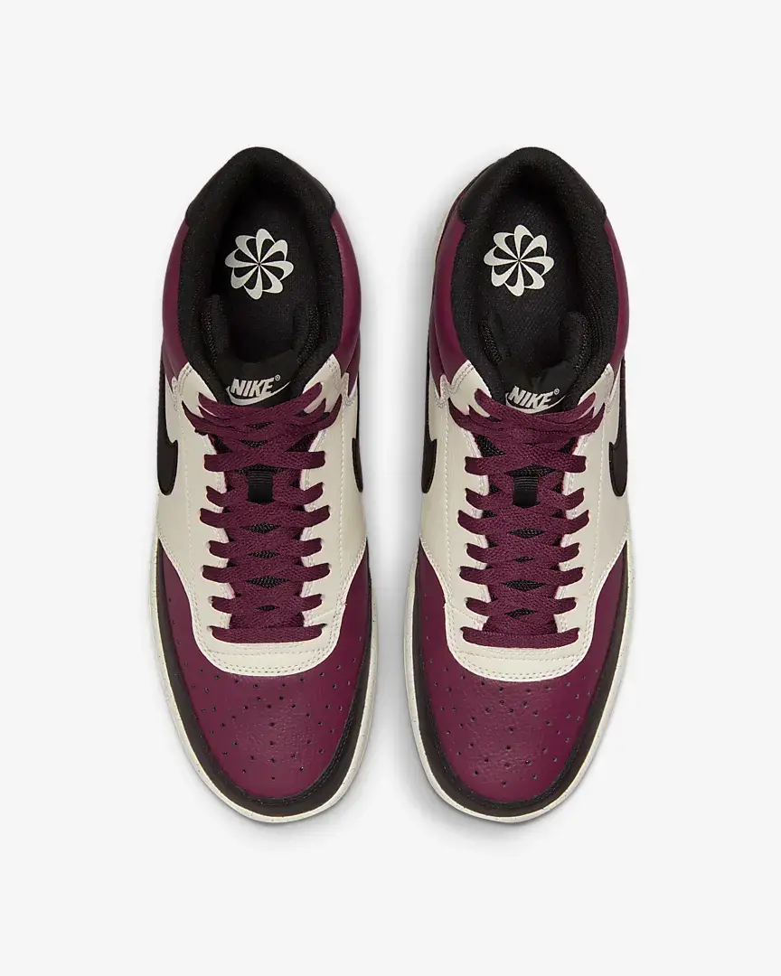 Giày Nike Court Vision Mid Next Nature 'Dark Beetroot' DN3577-600 - Ảnh 7