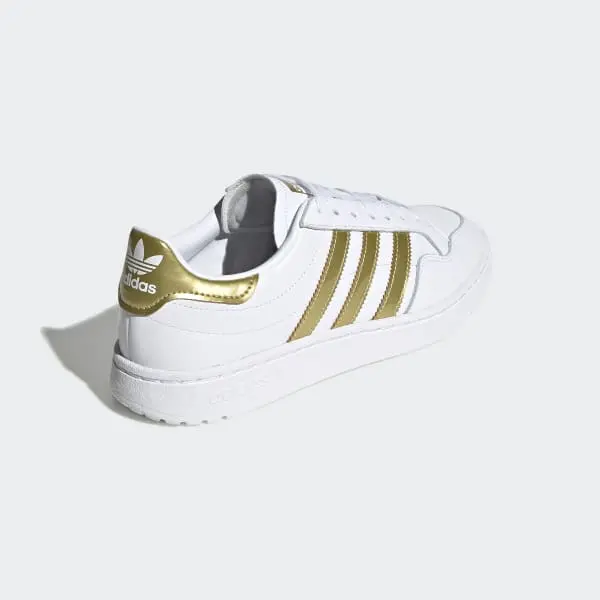 Giày Adidas Wmns Team Court 'White Gold Metallic' EF6058 - Ảnh 5