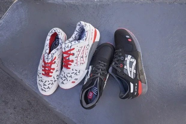 Giày Foot Locker x Anderson Bluu x Asics Gel Lyte 3 'G.I. Joe Snake Eyes' 1191A252-001 - Ảnh 5