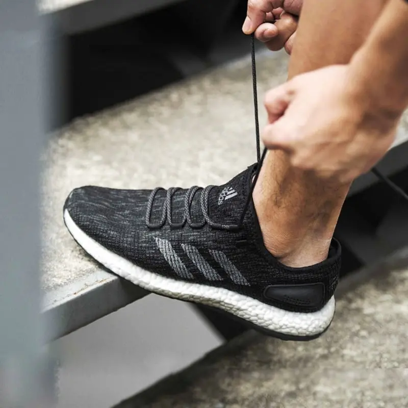 Alternative view of Giày Adidas Pure Boost Clima 'Core Black' CM8238