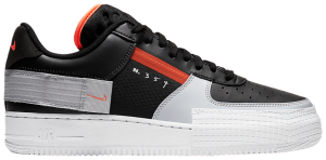 Giày Nike Air Force 1 Type 'Black Hyper Crimson' CQ2344-001