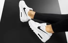 Giày Nike Wmns Air Max 90 'White Black' CQ2560-101 - Ảnh 4