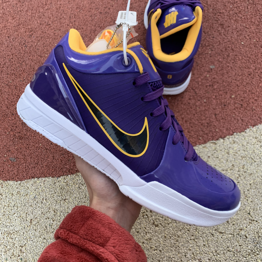 Giày Nike Undefeated x Kobe 4 Protro Court 'Purple' CQ3869-500 - Ảnh 2