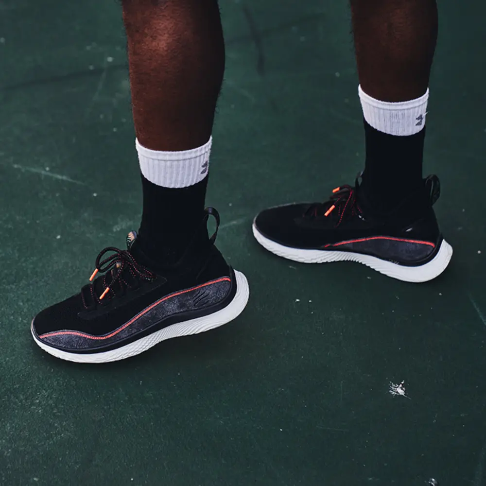 Giày Under Armour Curry Flow 8 'Flow Suede' 3024419-003 - Ảnh 3