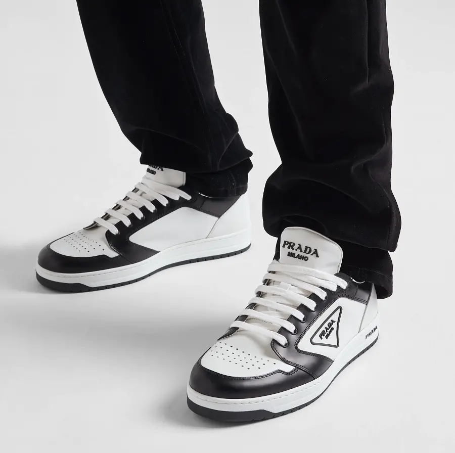 Alternative view of Giày Prada New Avenue Low 'White Black' 2EE363-3LJ6-F0964