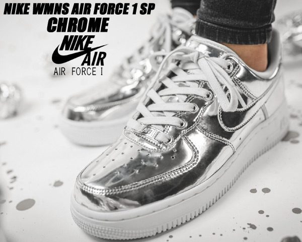 Giày Nike Air Force 1 SP 'Metallic Silver' CQ6566-001 - Ảnh 3
