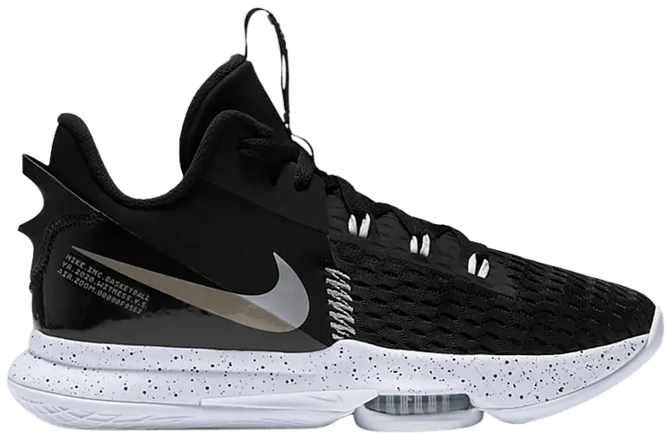 Giày Nike LeBron Witness 5 'Black Metallic Silver' CQ9380-001