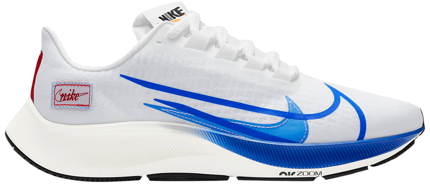 Giày Nike Air Zoom Pegasus 37 Premium 'White Game Royal' CQ9908-100