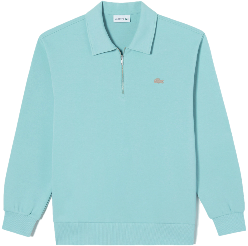Áo Lacoste Color Croc Collar Half Zip-up Sweatshirt 'Light Blue' SH222E-53G-LGF