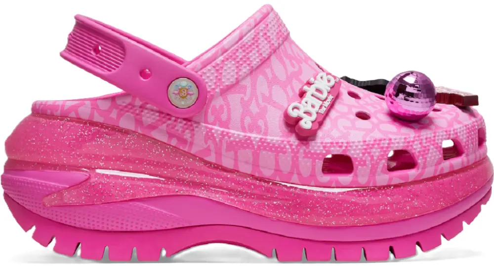 Dép Crocs Classic Mega Crush Clog 'Pink' 209244-6QQ