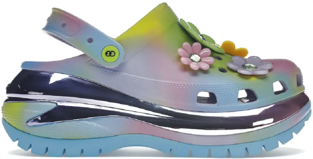 Dép Crocs Lazy Oaf x Mega Crush Clog 'New Dimensions' 207935-90H