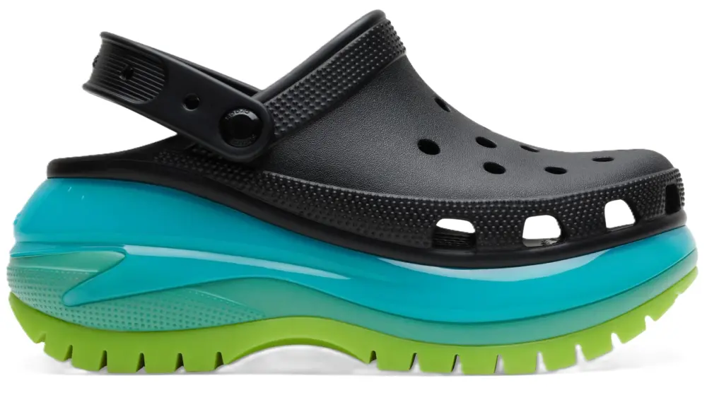 Dép Crocs Classic Mega Crush Clog 'Black' 207988-0C4