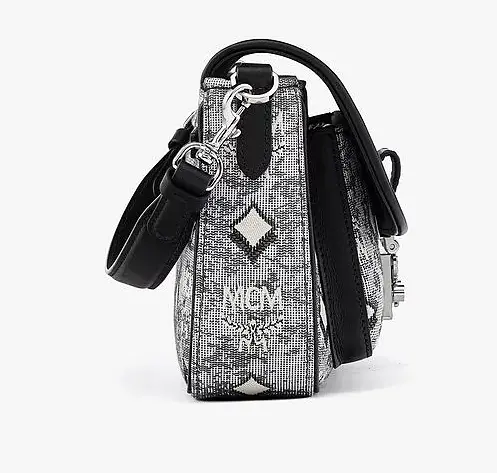 Túi MCM Crossbody Bag in Vintage Jacquard Monogram MWRBATQ03EG001 - Ảnh 4