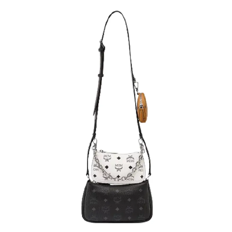 Túi MCM Crossbody Pouch Trio in Visetos Original MWRCSSE01MT001