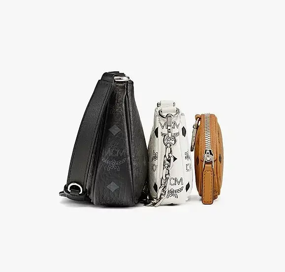 Túi MCM Crossbody Pouch Trio in Visetos Original MWRCSSE01MT001 - Ảnh 3