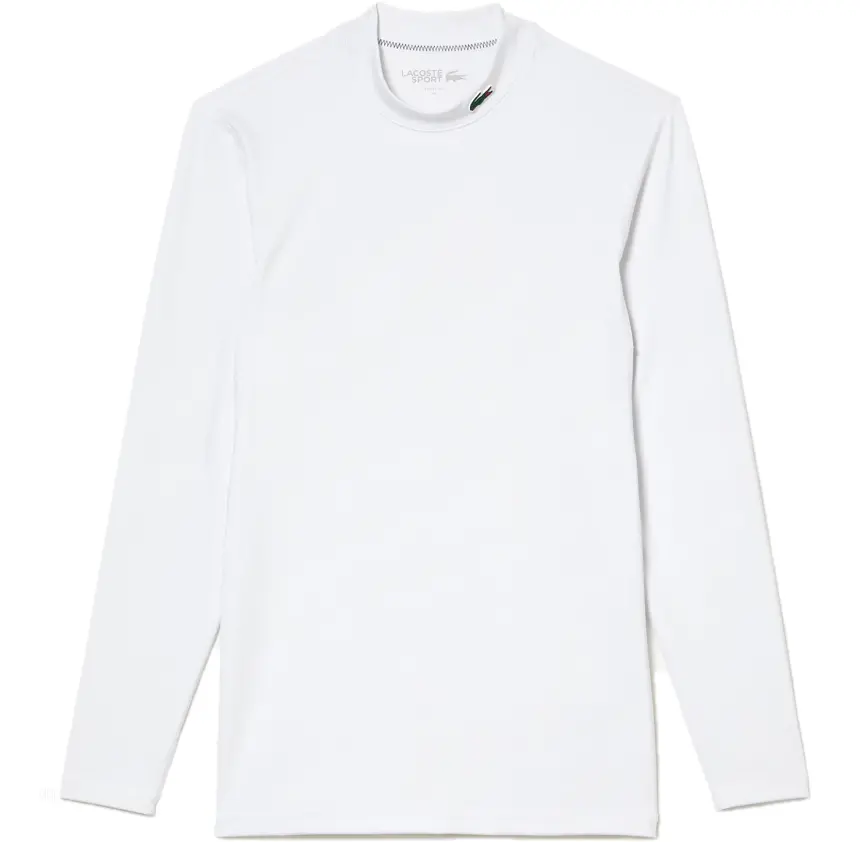 Áo Lacoste Sports Tight Fit Long Sleeve T-Shirt 'White' TH5204-53G-001