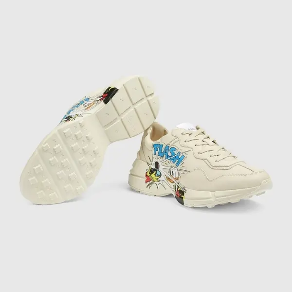 Giày Disney x Gucci Rhyton 'Donald Duck' 646509-DRW00-9522 - Ảnh 4