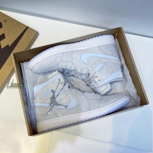 Alternative view of Giày Nike Air Jordan 1 High 'Cool Grey Light Blue' CT0979-004