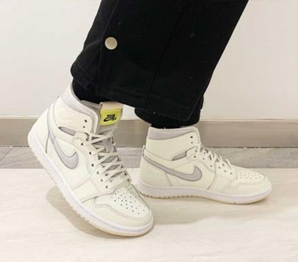 Giày Nike Wmns Air Jordan 1 High Zoom 'Pearl White' CT0979-107 - Ảnh 5