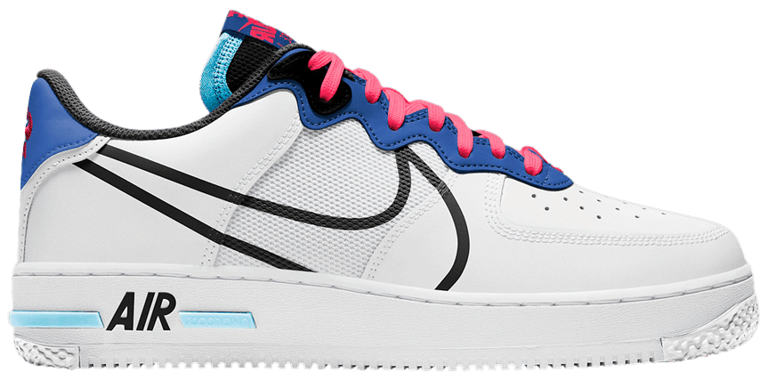 Giày Nike Air Force 1 Low React 'White Astronomy - Blue Laser Crimson' CT1020-102