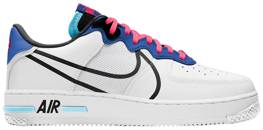 Giày Nike Air Force 1 Low React 'White Astronomy - Blue Laser Crimson' CT1020-102