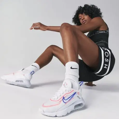 Giày Nike Wmns Air Max 2090 'White Flash Crimson' CT1290-100 - Ảnh 5