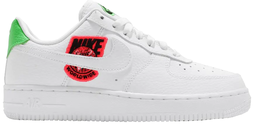 Giày Nike Wmns Air Force 1 '07 SE 'Worldwide Pack - Flash Crimson' CT1414-100