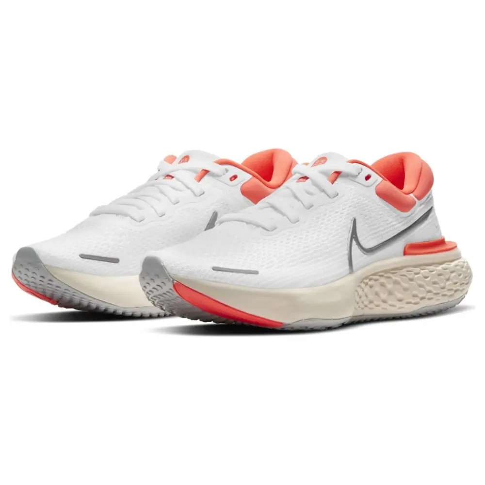 Giày Nike Wmns ZoomX Invincible Run Flyknit 'White Bright Mango' CT2229-100 - Ảnh 4