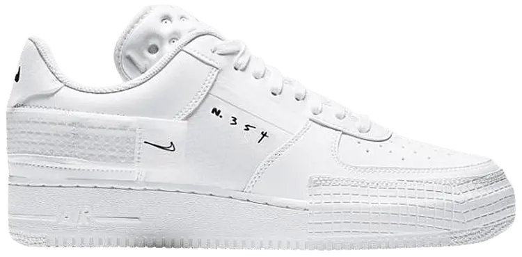 Giày Nike Air Force 1 Type 2 'Triple White' CT2584-100