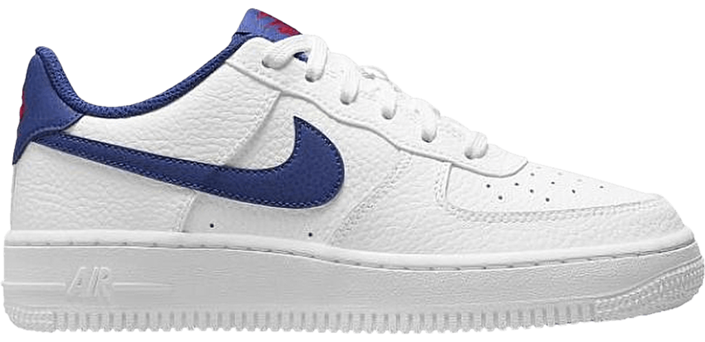 GIày Nike Air Force 1 GS 'White Deep Royal Blue' CT3839-101