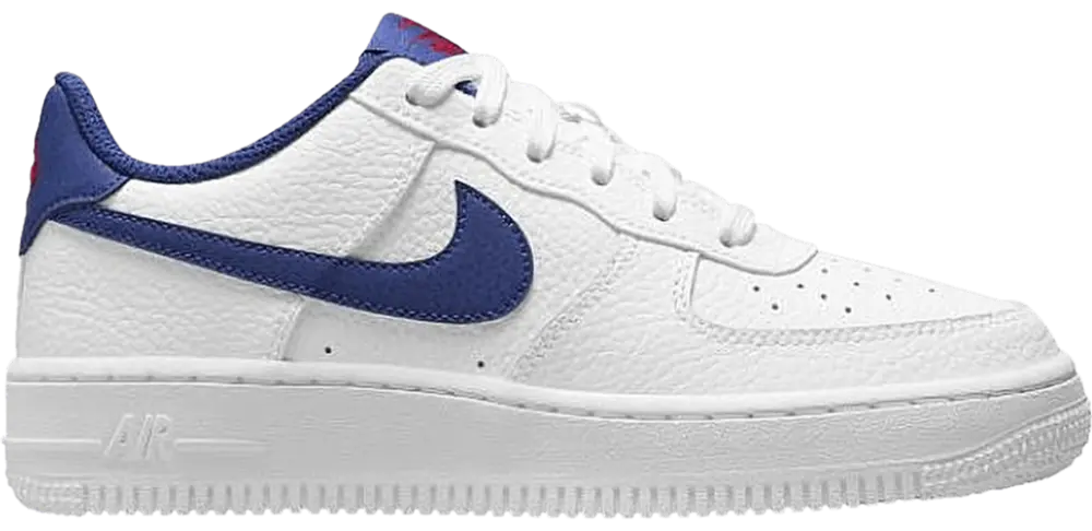 GIày Nike Air Force 1 GS 'White Deep Royal Blue' CT3839-101
