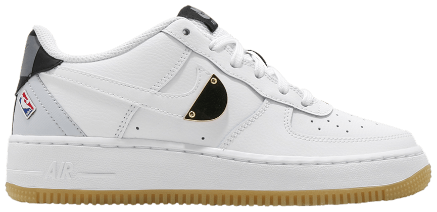 Giày Nike NBA x Air Force 1 LV8 1 HO20 GS 'White' CT3842-100