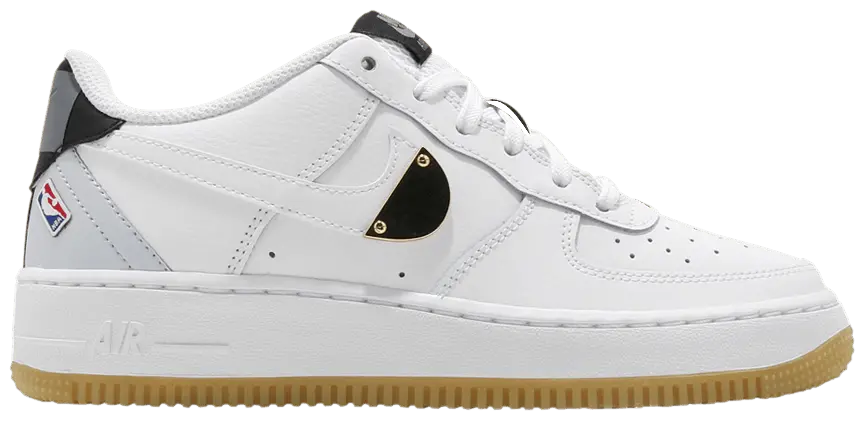 Giày Nike NBA x Air Force 1 LV8 1 HO20 GS 'White' CT3842-100