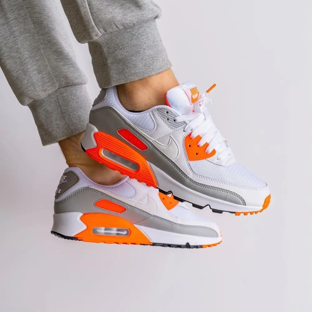 Giày Nike Air Max 90 'Hyper Orange' CT4352-103 - Ảnh 4