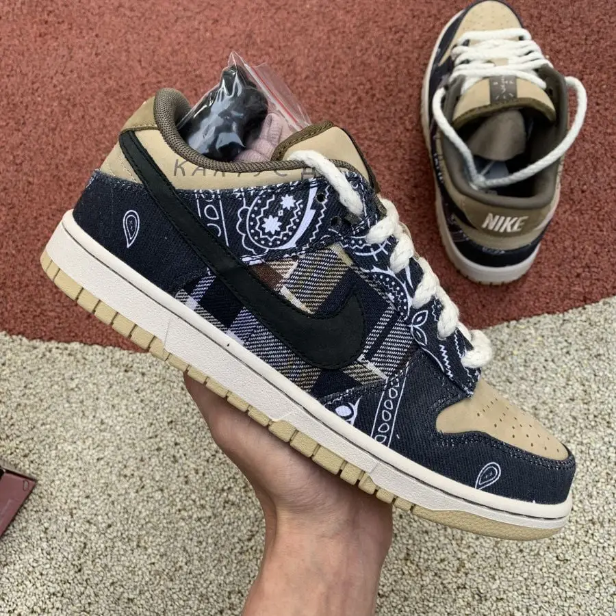 Alternative view of Giày Travis Scott x SB Dunk Low PRM QS 'Cactus Jack - Special Box' CT5053-001