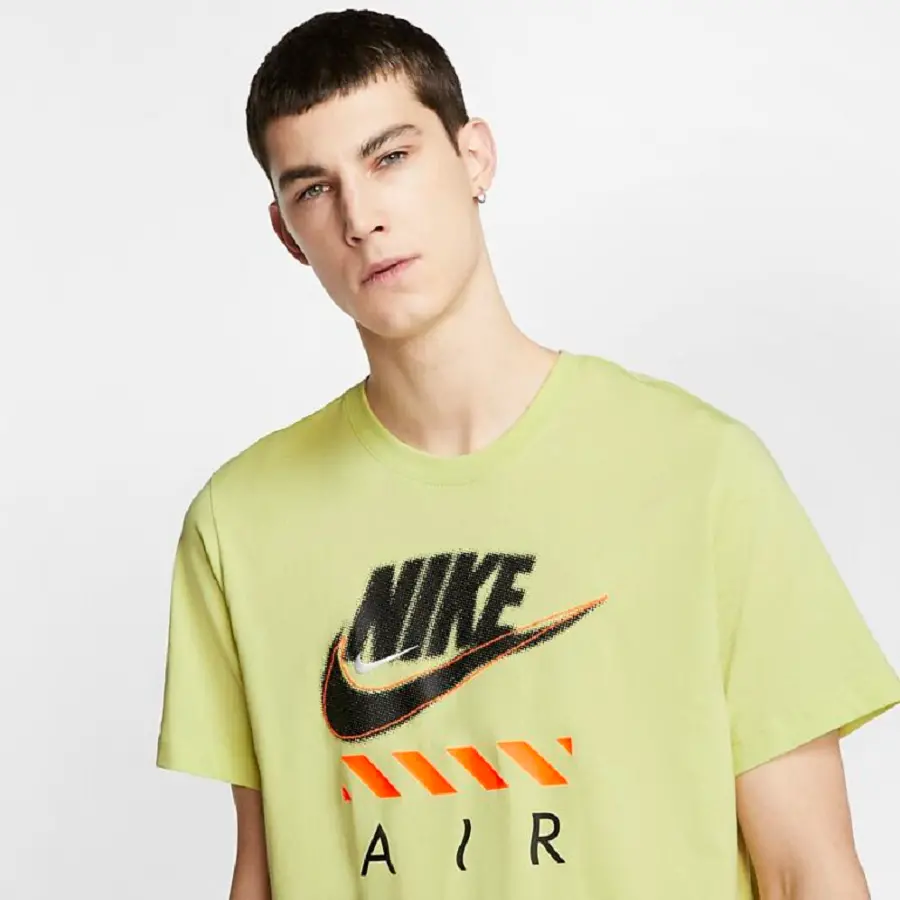 Alternative view of Áo Nike Air Short Sleeve Tee ‘Green’ CT6533-100