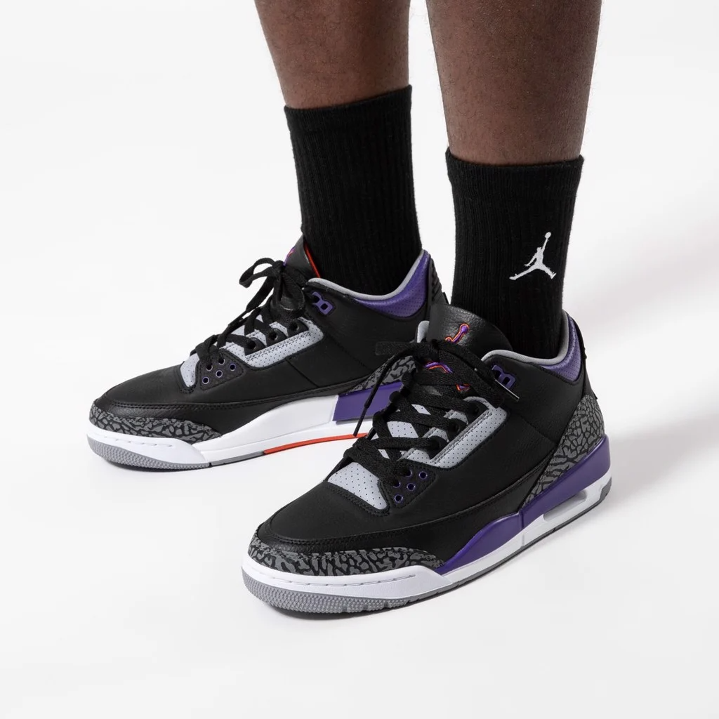 Giày Air Jordan 3 Retro 'Court Purple' CT8532-050 - Ảnh 3
